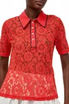 No. 6 Store Dierdre Top In Red In Red