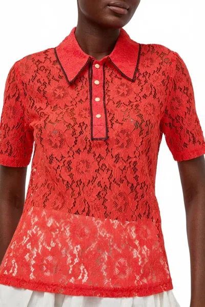 No. 6 Store Dierdre Top In Red