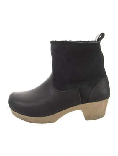 Pre-owned No. 6 Store Leather Boots In Black