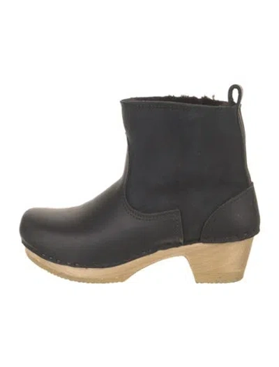 Pre-owned No. 6 Store Leather Boots In Black