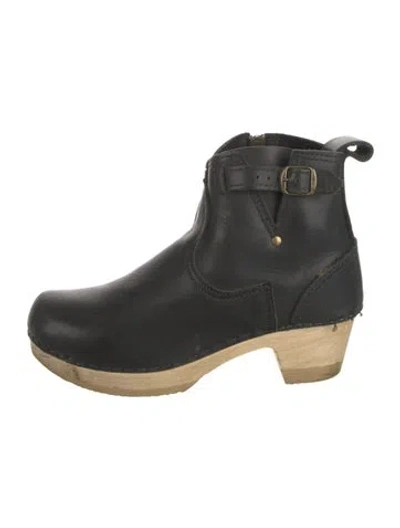 Pre-owned No. 6 Store Leather Boots In Black