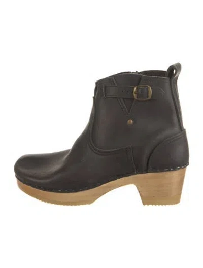Pre-owned No. 6 Store Leather Boots In Black