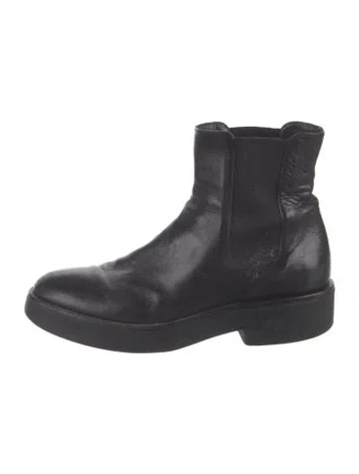 Pre-owned No. 6 Store Leather Chelsea Boots In Blue