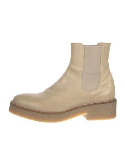 Pre-owned No. 6 Store Leather Chelsea Boots In Neutral