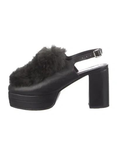 Pre-owned No. 6 Store Leather Pumps In Black