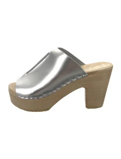 Pre-owned No. 6 Store Leather Slides