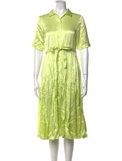 Pre-owned No. 6 Store Midi Length Dress In Green