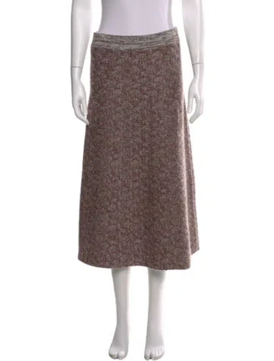 Pre-owned No. 6 Store Midi Length Skirt In Multi