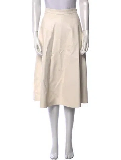 Pre-owned No. 6 Store Midi Length Skirt In Neutral