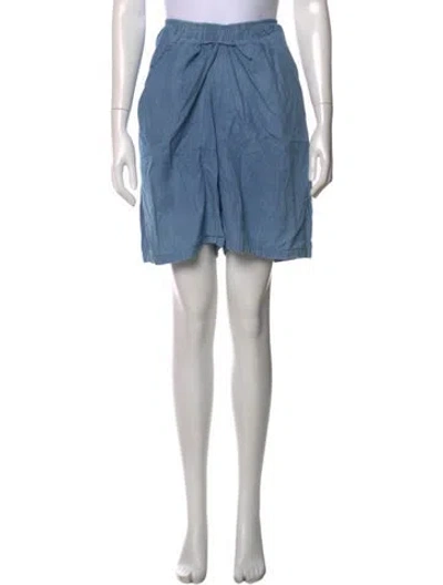 Pre-owned No. 6 Store Mini Shorts In Blue