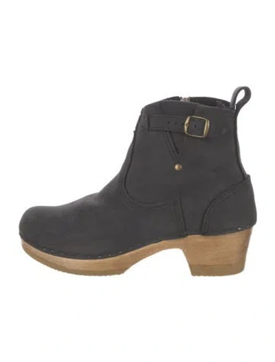 Pre-owned No. 6 Store Nubuck Lace-up Boots In Gray
