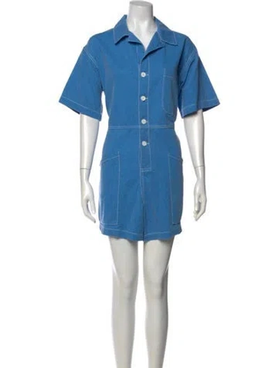 Pre-owned No. 6 Store Romper In Blue