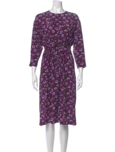 Pre-owned No. 6 Store Silk Midi Length Dress