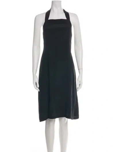 Pre-owned No. 6 Store Silk Mini Dress In Black