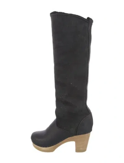 Pre-owned No. 6 Store Suede Boots In Blue