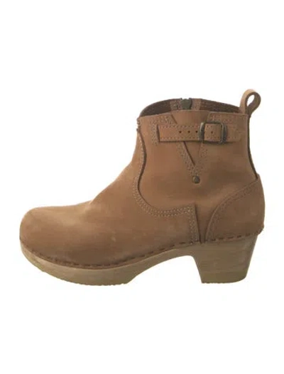 Pre-owned No. 6 Store Suede Boots In Neutral