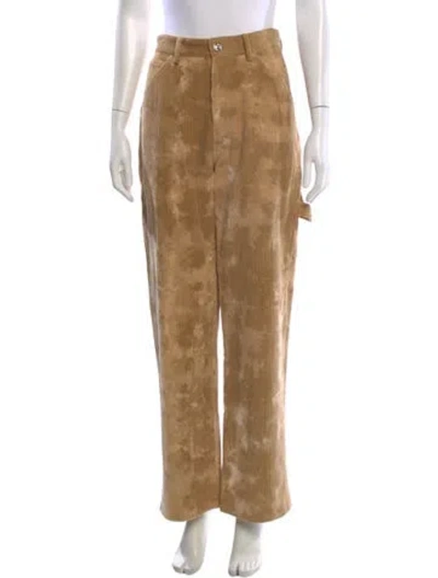 Pre-owned No. 6 Store Tie-dye Print Wide Leg Pants W/ Tags In Neutral