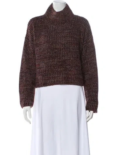 Pre-owned No. 6 Store Turtleneck Sweater In Brown