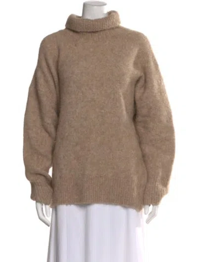 Pre-owned No. 6 Store Turtleneck Sweater In Neutral