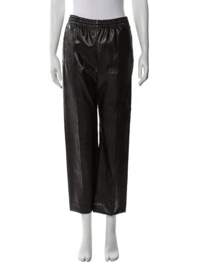 Pre-owned No. 6 Store Wide Leg Pants In Black