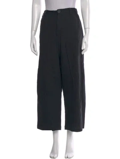 Pre-owned No. 6 Store Wide Leg Pants In Black