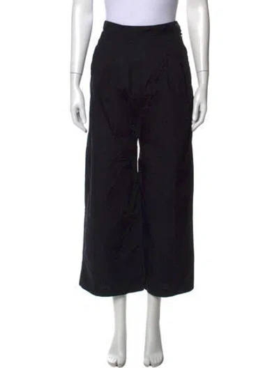 Pre-owned No. 6 Store Wide Leg Pants In Black