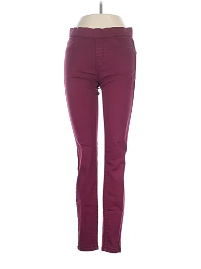 Pre-owned No Boundaries Active Pants In Burgundy