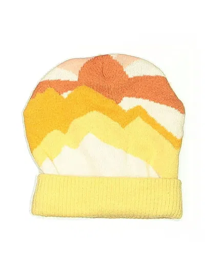 Pre-owned No Boundaries Beanie Hat In Yellow
