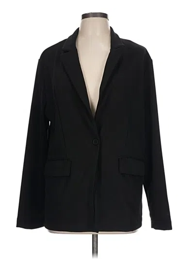 Pre-owned No Boundaries Blazer Jacket In Black