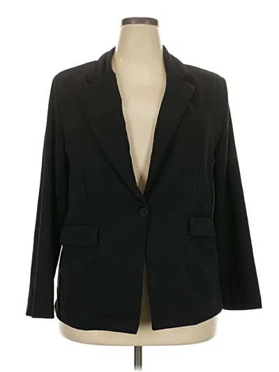 Pre-owned No Boundaries Blazer Jacket In Black