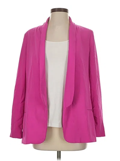 Pre-owned No Boundaries Blazer Jacket In Pink
