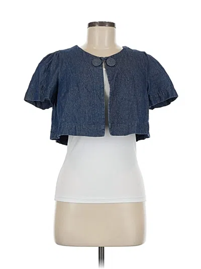 Pre-owned No Boundaries Cardigan Sweater In Blue