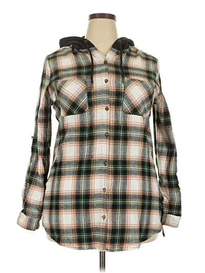 Pre-owned No Boundaries Cardigan Sweater In Brown