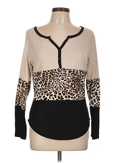 Pre-owned No Boundaries Cardigan Sweater In Brown