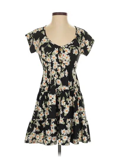 Pre-owned No Boundaries Casual Dress In Black