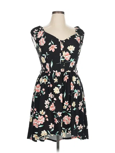 Pre-owned No Boundaries Casual Dress In Black