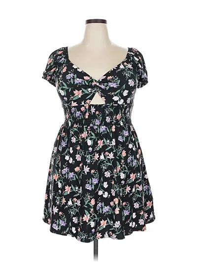 Pre-owned No Boundaries Casual Dress In Black