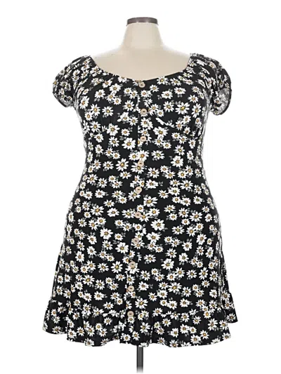 Pre-owned No Boundaries Casual Dress In Black