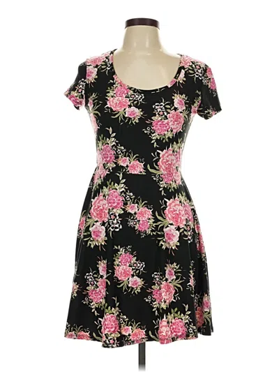 Pre-owned No Boundaries Casual Dress In Black