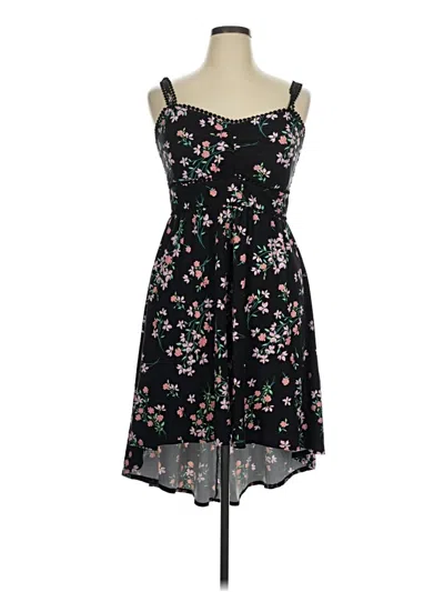 Pre-owned No Boundaries Casual Dress In Black
