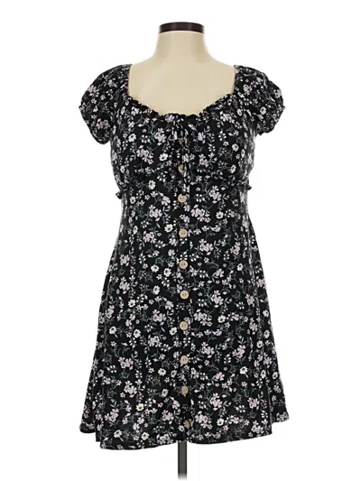 Pre-owned No Boundaries Casual Dress In Black