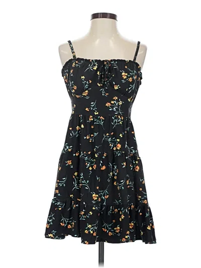 Pre-owned No Boundaries Casual Dress In Black