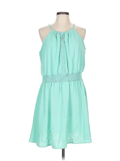 Pre-owned No Boundaries Casual Dress In Blue