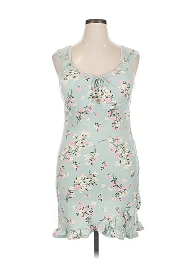 Pre-owned No Boundaries Casual Dress In Blue