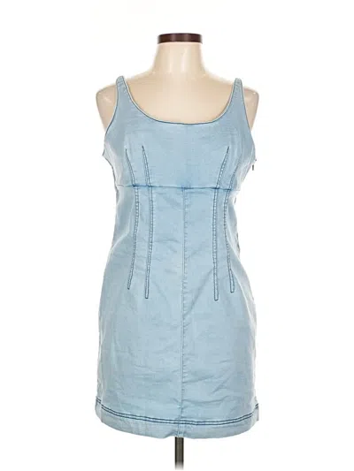 Pre-owned No Boundaries Casual Dress In Blue