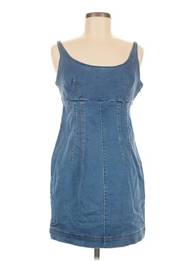 Pre-owned No Boundaries Casual Dress In Blue
