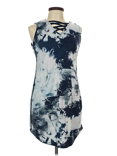 Pre-owned No Boundaries Casual Dress In Blue