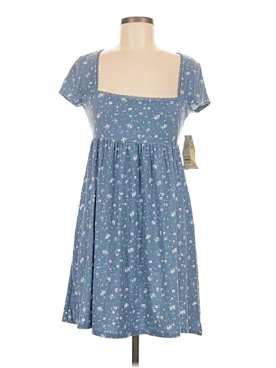 Pre-owned No Boundaries Casual Dress In Blue