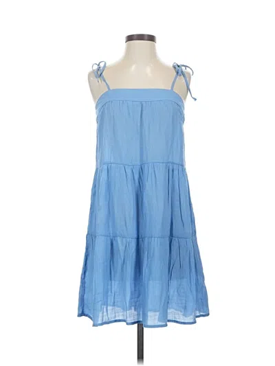 Pre-owned No Boundaries Casual Dress In Blue