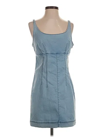 Pre-owned No Boundaries Casual Dress In Blue